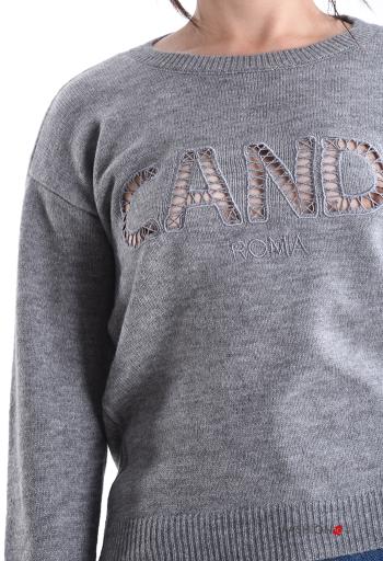 Embroidered long sleeve crew neck Sweater - ph 4