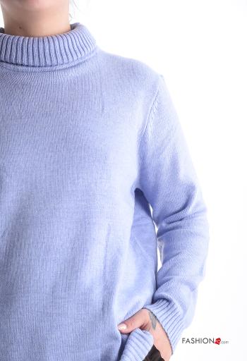 Jersey de Mezcla de Lana manga larga de cuello alto - ph 4