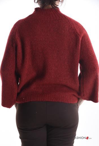 Maglione in Misto Lana maniche lunghe a collo alto - ph 2