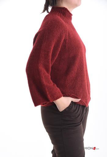 Maglione in Misto Lana maniche lunghe a collo alto - ph 3