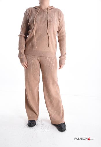 Ensemble coordonné avec strass à capuche - ph 1