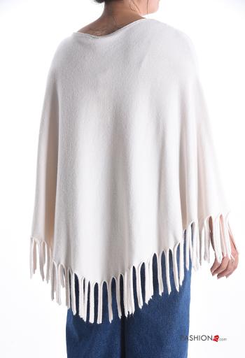 Poncho with fringe - ph 2
