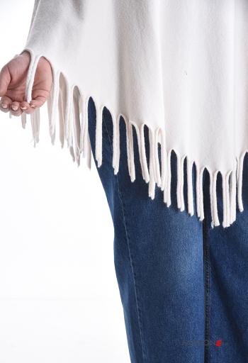 Poncho with fringe - ph 4