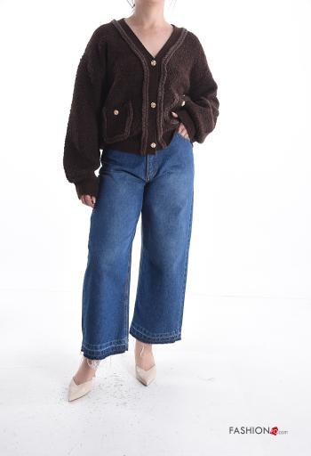 Blusão em Lã mista com botões com bolsos - ph 5