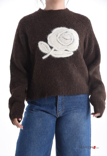 Camisola em Lã mista