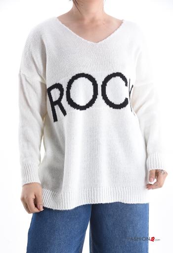 Camisola em Lã mista