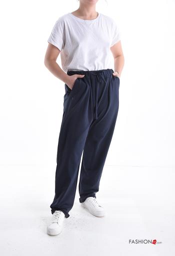 Calças em Algodão com bolsos - ph 5