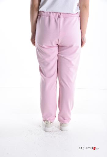 Calças com bolsos com laço - ph 2