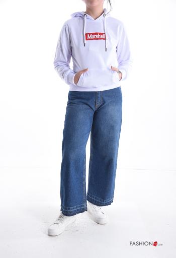 Camisola de mangas compridas em Algodão com capuz - ph 5