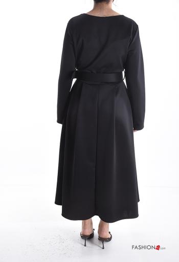 Robe avec ceinture en tissu - ph 2