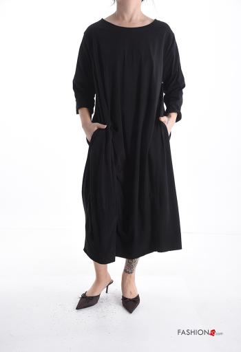 Cotton Dress with pockets - ph 1