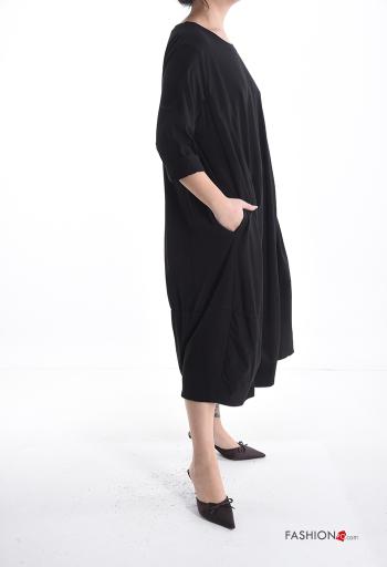 Cotton Dress with pockets - ph 3