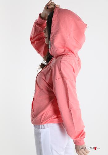 Felpa in Cotone con tasche con cappuccio - ph 3