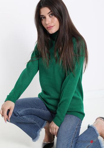 Pull à Col Roulé Casual