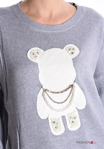 Maglione con borchie - ph 4