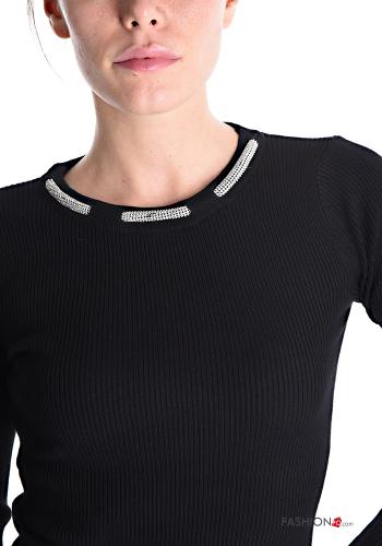 long sleeve crew neck Dress - ph 4