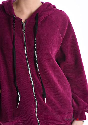 Cotton Co-ord with zip with hood - ph 4