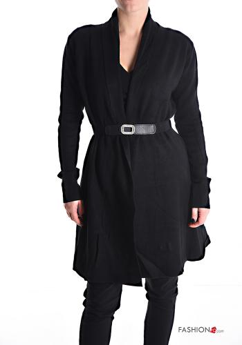Cardigan con cintura