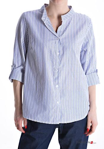 Striped Cotton Shirt with buttons