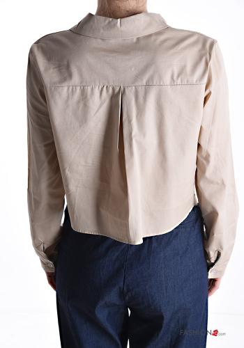 Chemise en Coton à boutons avec poches - ph 2