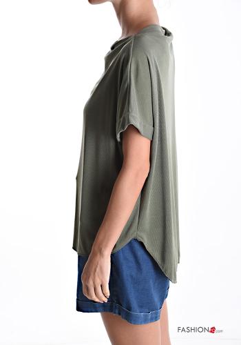 Blouse manches courtes col bateau - ph 3