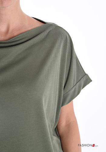 Blouse manches courtes col bateau - ph 4