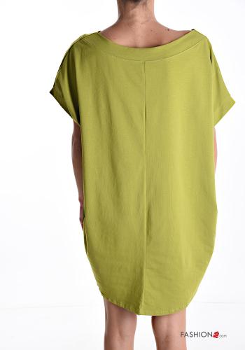 T-shirt en Coton manches courtes col rond - ph 2