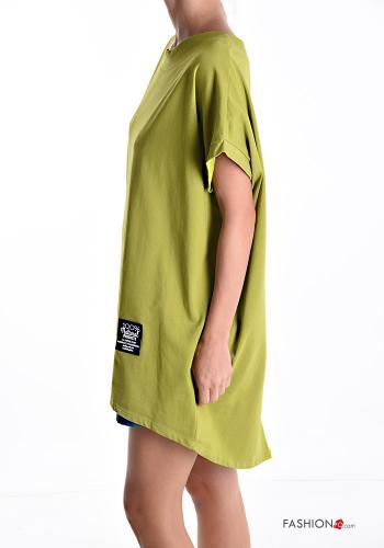 T-shirt en Coton manches courtes col rond - ph 3
