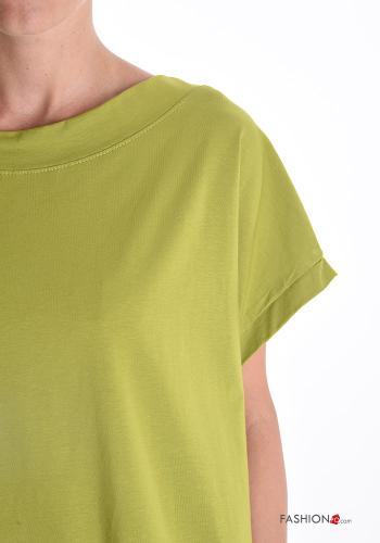 T-shirt en Coton manches courtes col rond - ph 4