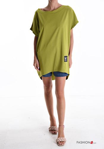 T-shirt en Coton manches courtes col rond - ph 5