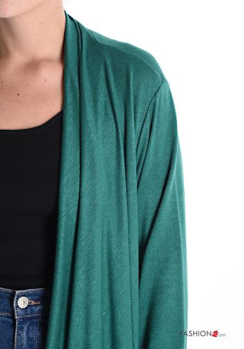 lange ärmel asymmetrisch Strickjacke - ph 4