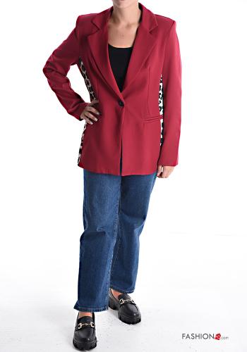Animal print Blazer with buttons with lining - ph 5