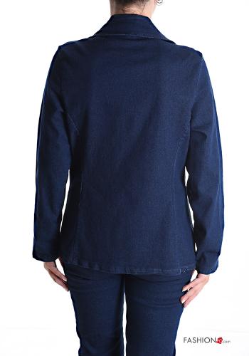 Cotton Jacket with buttons without lining with pockets - ph 2