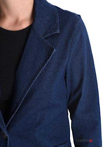 Cotton Jacket with buttons without lining with pockets - ph 4
