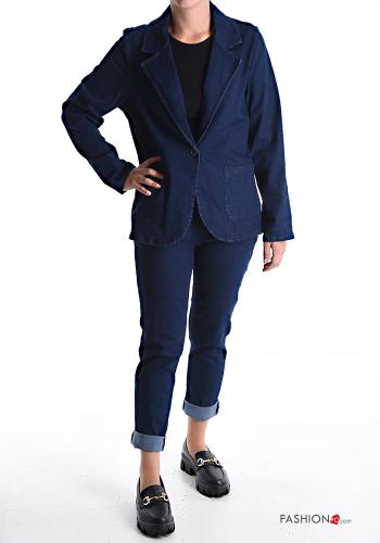 Cotton Jacket with buttons without lining with pockets - ph 5