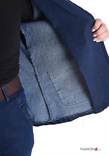 Cotton Jacket with buttons without lining with pockets - ph 6