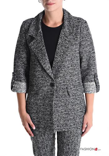 Chaqueta con botones sin forro