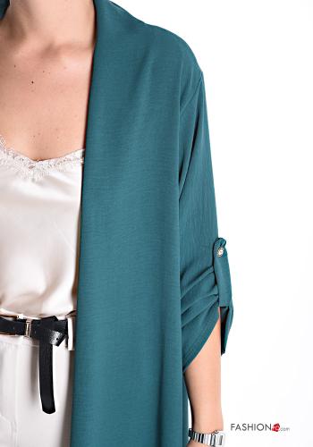 Duster Coat with buttons 3/4 sleeve - ph 4