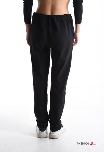 Pantalone sportivo con tasche con elastico - ph 2
