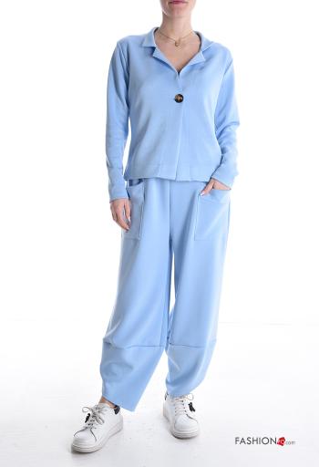 long sleeve with collar Jacket with buttons - ph 5