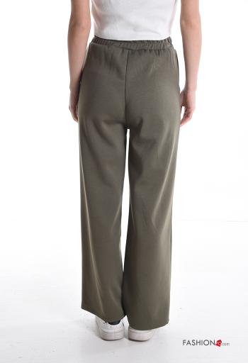 Pantalone sportivo con tasche con elastico - ph 2