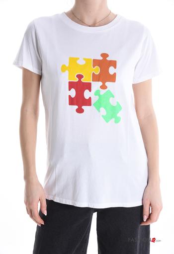 T-shirt in Cotone