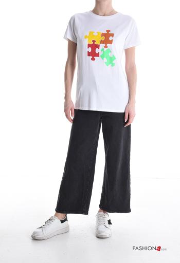 T-shirt em Algodão - ph 5