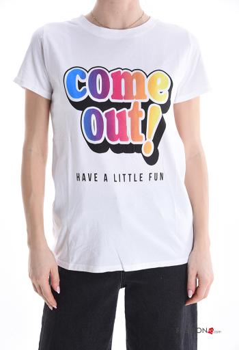 T-shirt in Cotone