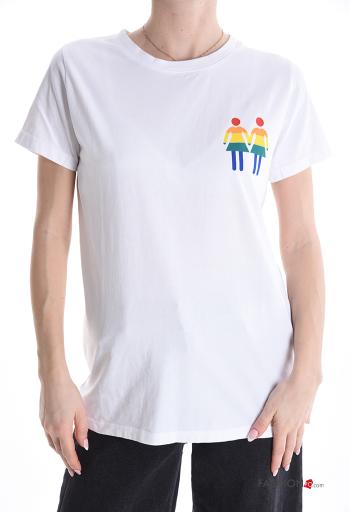 T-shirt em Algodão
