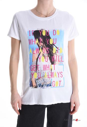 T-shirt in Cotone