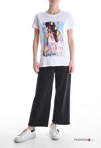 T-shirt em Algodão - ph 5