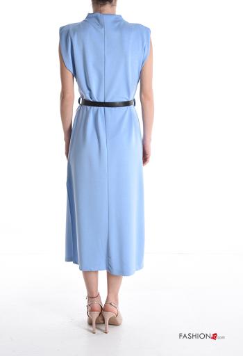 pencil Dress with belt without lining Rollneck - ph 2