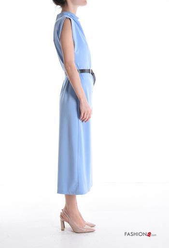 pencil Dress with belt without lining Rollneck - ph 3