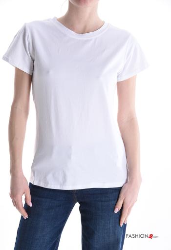 short sleeve crew neck Cotton T-shirt